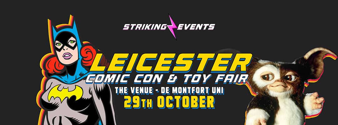 Leicester_LOGOoct23 Leicester Comic Con and Toy Fair Oct 2023