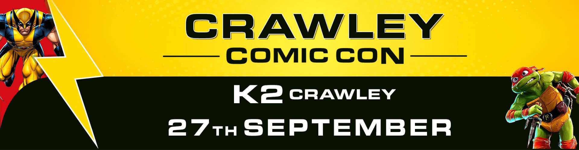 Crawley Comic Con - 27th September