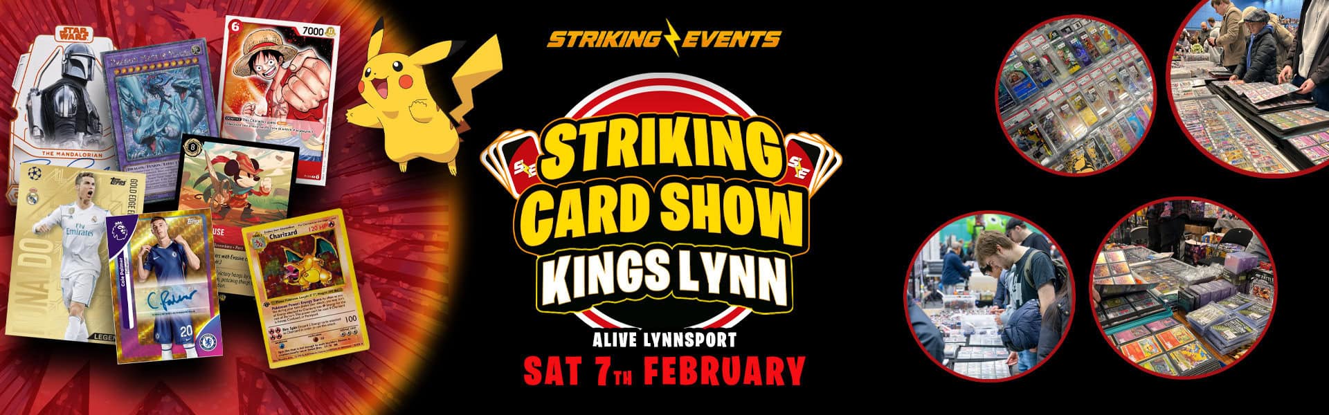 Striking Events Card Show Kings Lynn Feb 2026