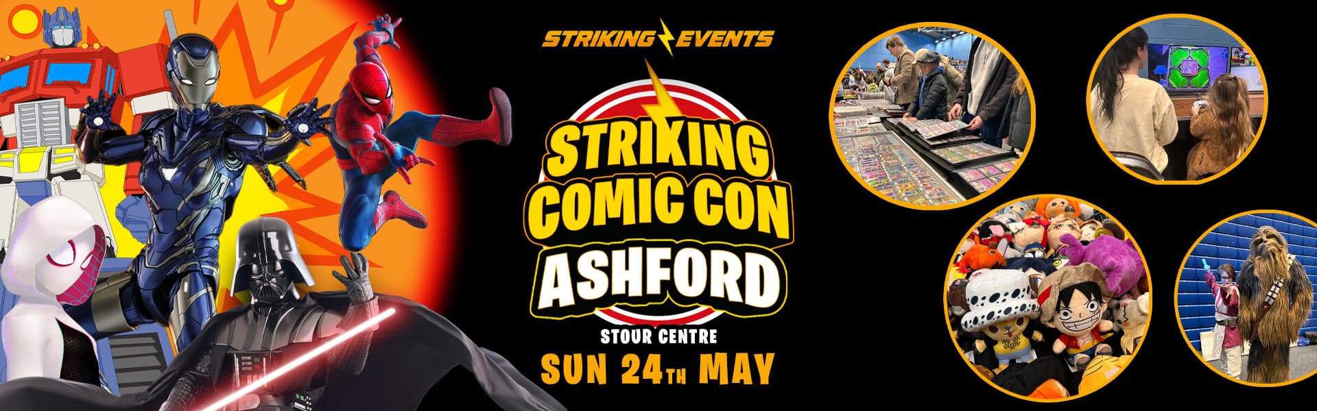 Ashford Striking Comic Con - May 2026
