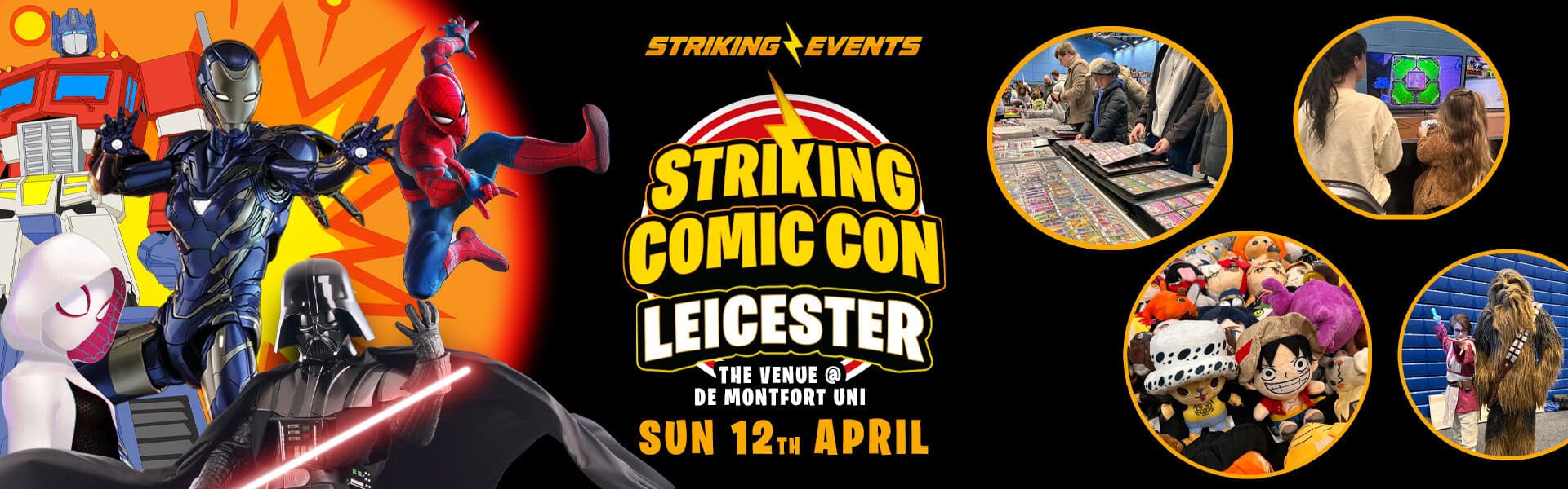 Website-Banner-Main-Comic-Leicester-Apr2026 Striking Comic Con Leicester April 2026