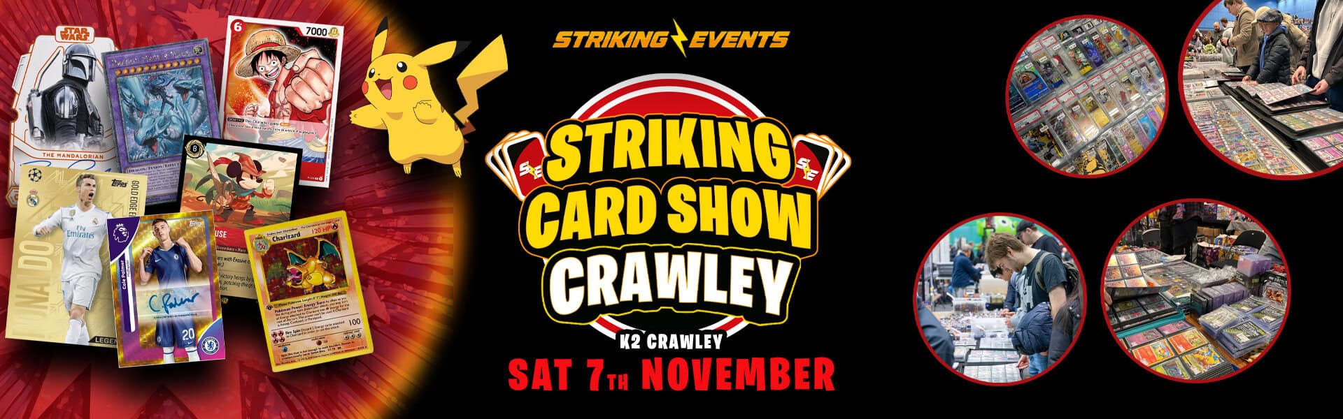 Striking Card Show Crawley November 2026
