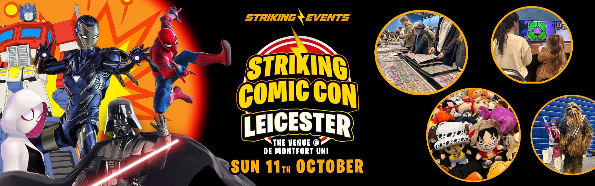 Striking Comic Con Leicester Oct 2026