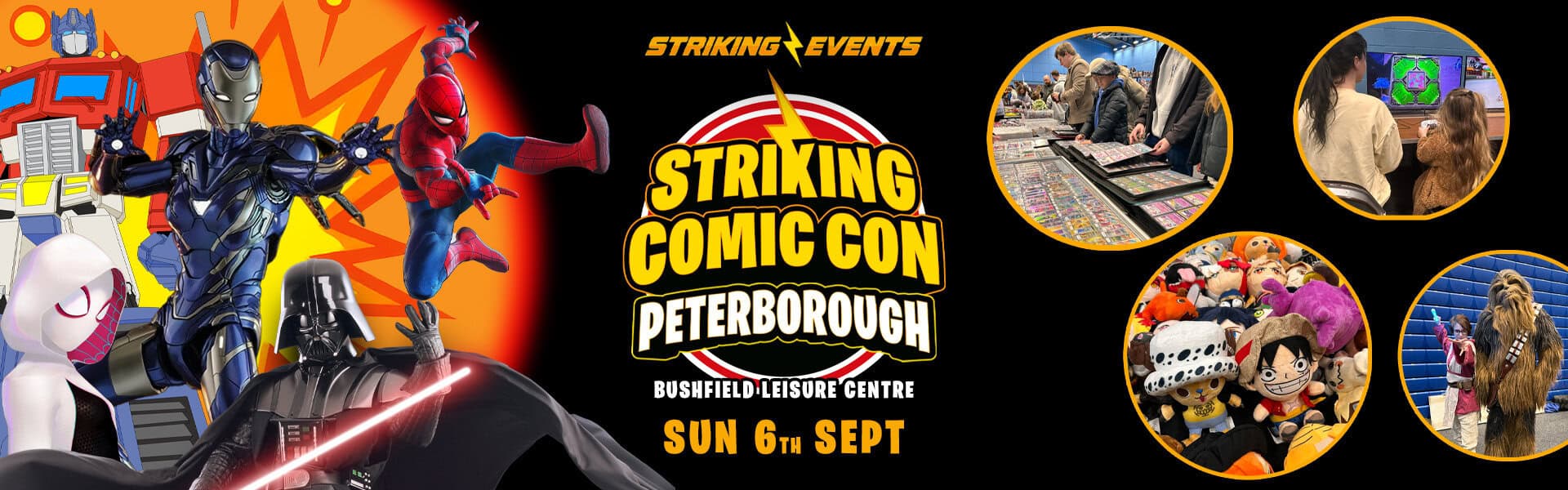 Striking Comic Con Peterborough Sept 2026