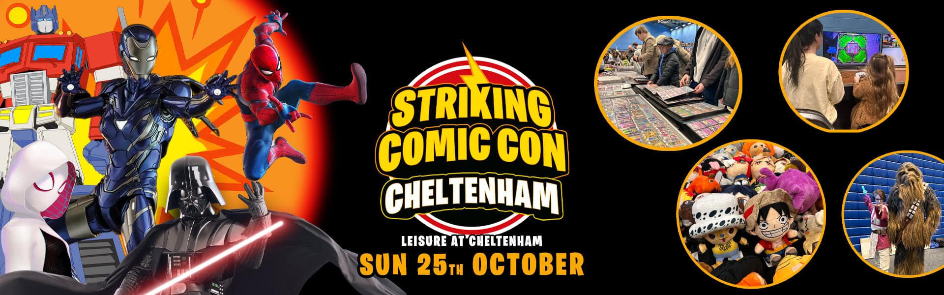 Website-Banner-Main-Comic-Cheltenham-Oct2026 Striking Comic Con Cheltenham - Oct 2026