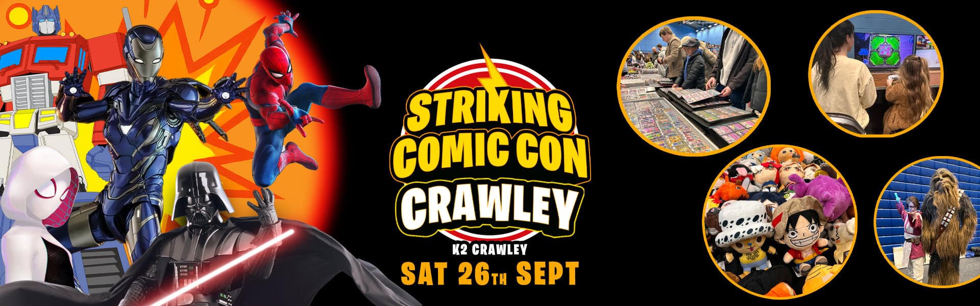 Crawley Comic Con Sept 2026