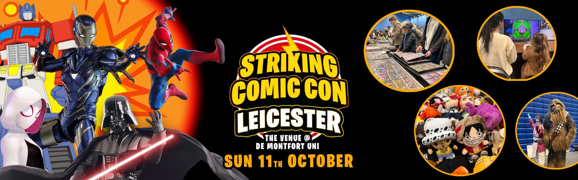 Striking Comic Con Leicester Oct 2026