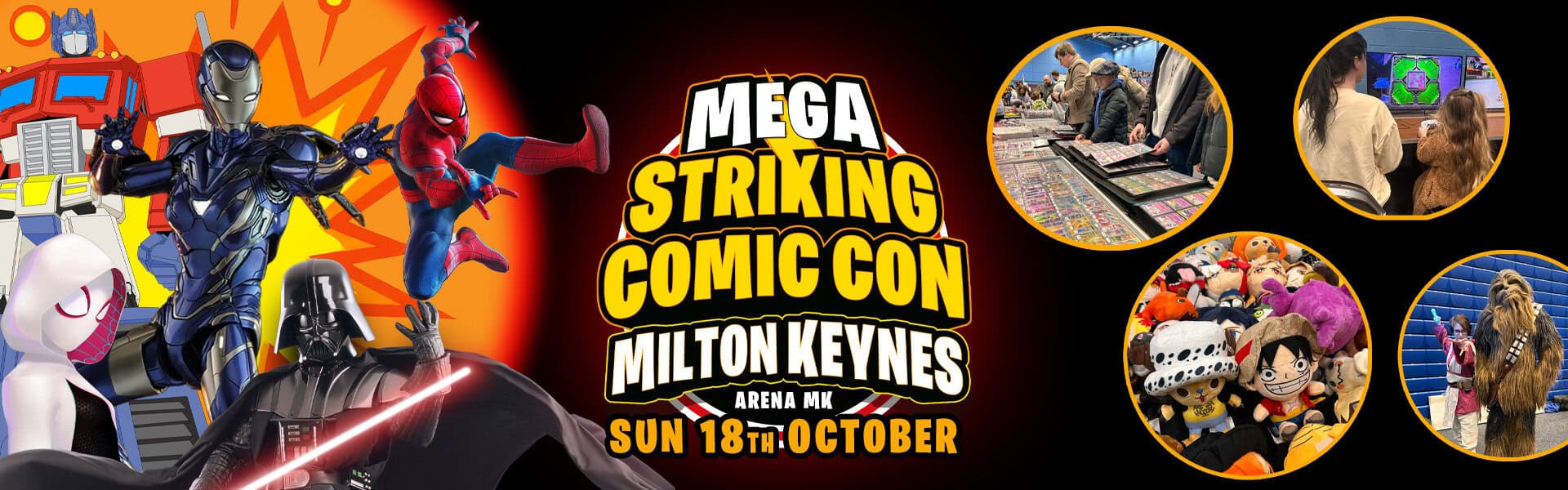 Mega Striking Comic Con Milton Keynes Oct 2026
