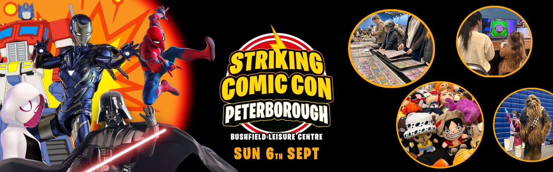 Website-Banner-Main-Comic-Peterborough-Sept2026 Striking Comic Con Peterborough - Sept 2026